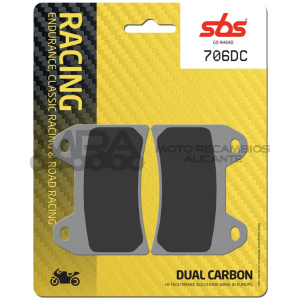 PASTILLA FRENO SBS DUAL CARBON DUCATI