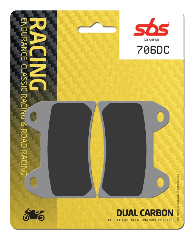 PASTILLA FRENO SBS DUAL CARBON DUCATI