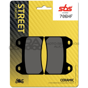 PASTILLA FRENO SBS DEL. YAMAHA TDR 850, XJR 1200