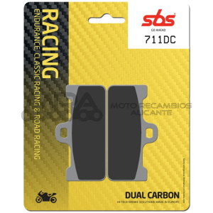 PASTILLA FRENO SBS DUAL CARBON PINZA BREMBO