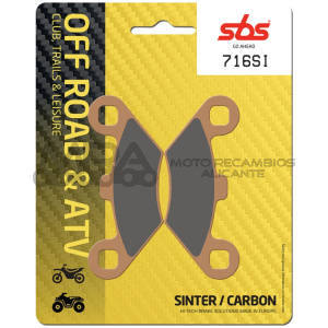PASTILLA FRENO SBS OFF-ROAD POLARIS 300 2X4, 4X4