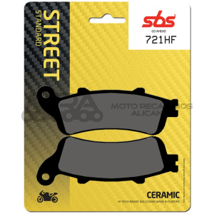 PASTILLA FRENO SBS DELANTERA HONDA ST 1100 A6 96