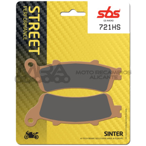 PASTILLA FRENO SBS SINTERIZADA HONDA ST 1100 A6 96