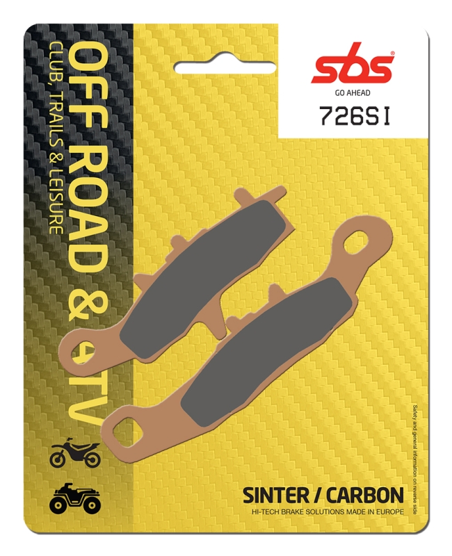 PASTILLA FRENO SBS DEL. KAWASAKI KX 80 (97/)