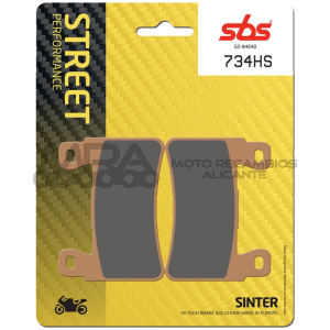 PASTILLA FRENO SBS DEL. SINTERIZADA CBR 900 RR 98