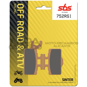 PASTILLA FRENO SINTERIZADA KX 65 00-, SUZUKI RM65