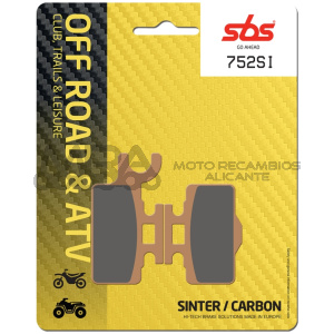 PASTILLA FRENO SINTERIZADA KX 65 00-