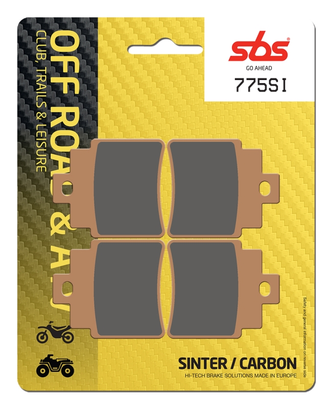 PASTILLA FRENO SBS OFF ROAD TRASERA KYMCO KXR 250