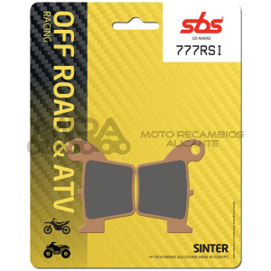 PASTILLA FRENO SBS OFF-ROAD TRASERA HONDA CR125