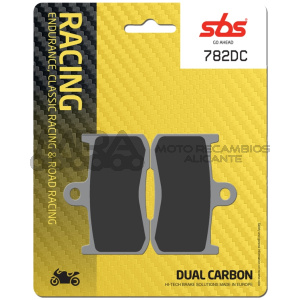 PASTILLA FRENO SBS DUAL CARBON KAWASAKI ZX9-R