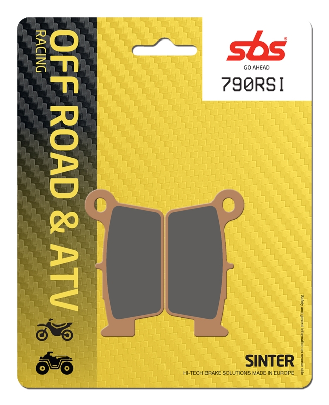 PASTILLA FRENO SBS TRAS. COMPETICION YAMAHA YZ 125