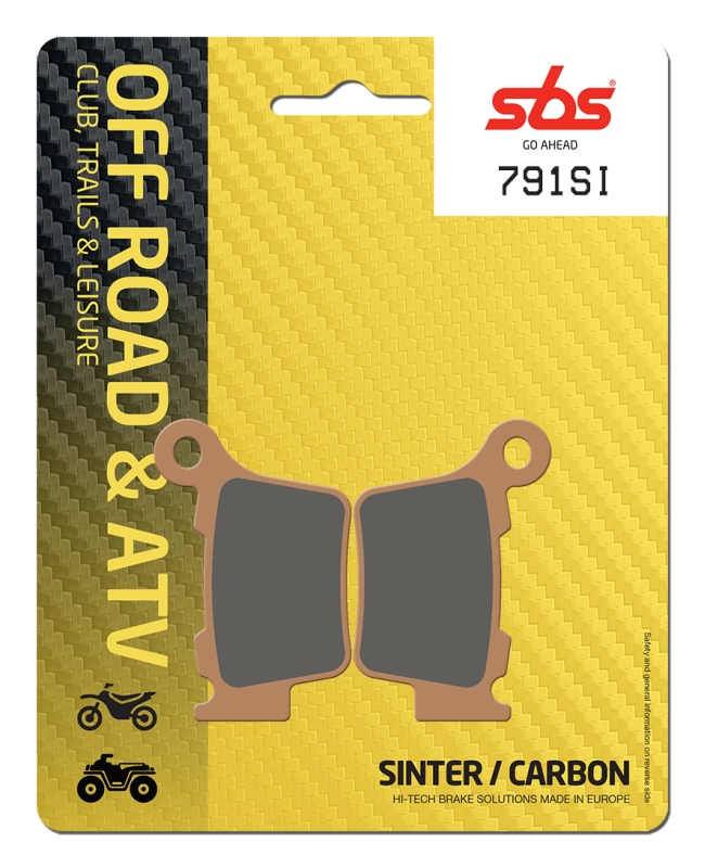 PASTILLA FRENO SBS SINT. TRAS. KTM SX 250 (03/)