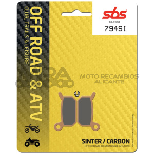 PASTILLA FRENO SBS DELANTERA KTM SX 50/65