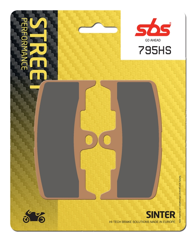PASTILLA FRENO SBS DELANTERA SINTERIZADA BUELL