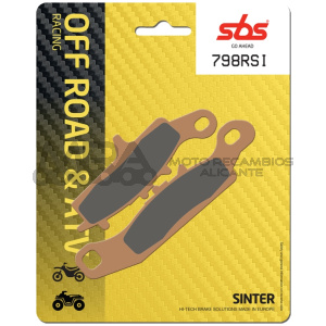 PASTILLA FRENO SBS DELANTERA KAWASAKI LVF 650