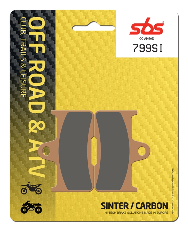 PASTILLA FRENO SBS OFF-ROAD YAMAHA YFM 660 GRIZZLY