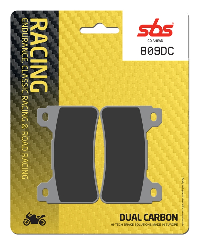 PASTILLA FRENO SBS DUAL CARBON HONDA CBR 600RR 05/