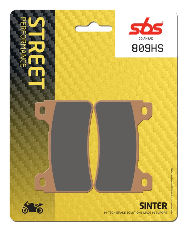 PASTILLA FRENO SBS DEL. SINTERIZADA HONDA CBR 600R