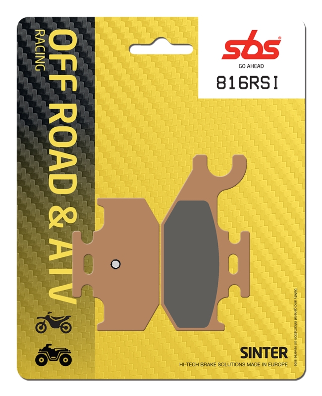 PASTILLA FRENO SBS SINT. YAMAHA RHINO 650 IZDA