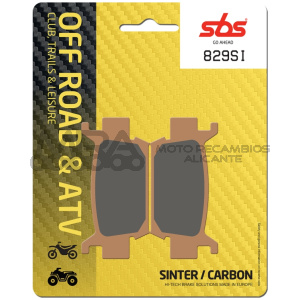 PASTILLA FRENO SBS DEL. OFFROAD HONDA TRX 500 (05/