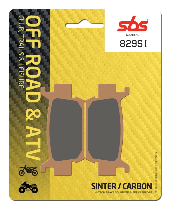 PASTILLA FRENO SBS DEL. OFFROAD HONDA TRX 500 (05/