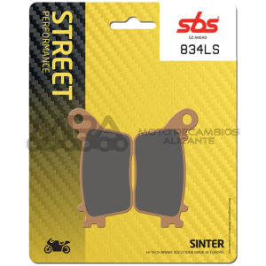 PASTILLA FRENO SBS TRASERA SINTER. HONDA CBR 1000R