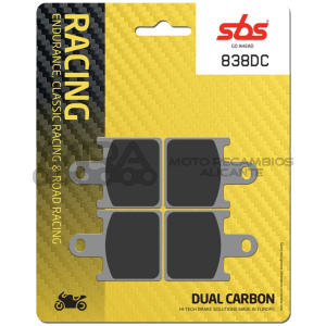 PASTILLA FRENO SBS DEL. DUAL CARBON ZX6-R (07/)