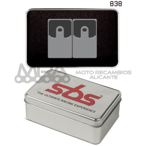 PASTILLA FRENO SBS DUAL SINTER KAWASAKI