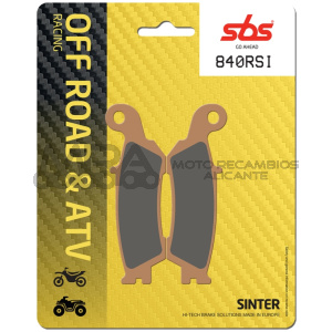 PASTILLA FRENO SBS DELANTERA SINT.YAMAHA YZ 250 07