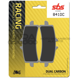 PASTILLA FRENO SBS DEL. DUAL CARBON DUCATI 1098