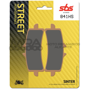 PASTILLA FRENO SBS DEL. DUCATI 1098 (PINZA RAD.)