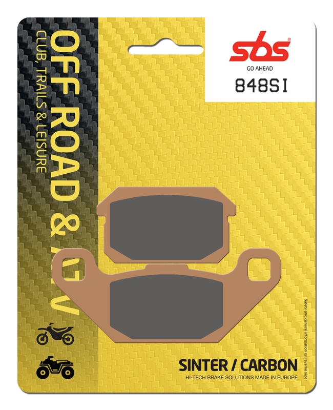 PASTILLA FRENO SBS TRASERA QUAD CPI XS 250 , ADLY