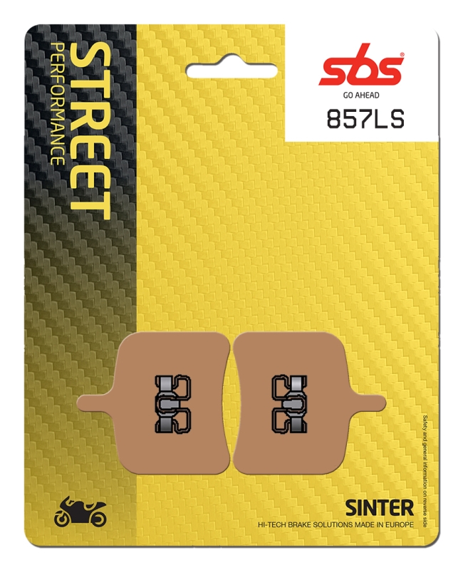 PASTILLA FRENO SBS TRASERA SINTER. BUELL 1125R