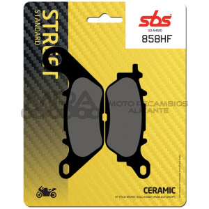 PASTILLA FRENO SBS DELANTERA YAMAHA YBR 125 (08/)