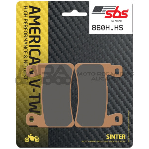 PASTILLA FRENO SBS HARLEY DAVIDSON XR 1200 (08)