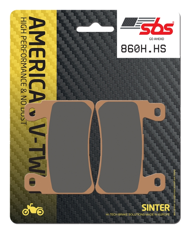 PASTILLA FRENO SBS HARLEY DAVIDSON XR 1200 (08)