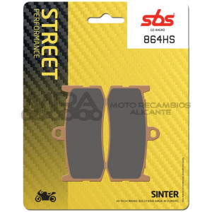 PASTILLA FRENO SBS TRIUMPH DAYTONA 675 TRIPLE (09/