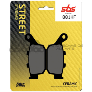 PASTILLA FRENO SBS HONDA CBR 250 R (11/)