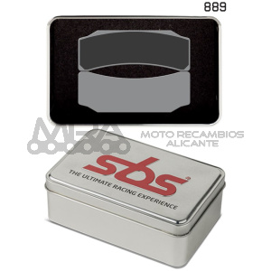 PASTILLA SBS DUAL SINTER PINZA BREMBO RACING