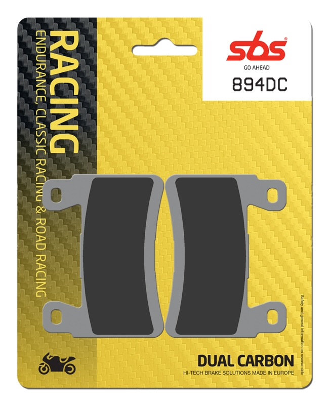 PASTILLA FRENO SBS DUAL CARBON KAWASAKI ZX6R 636