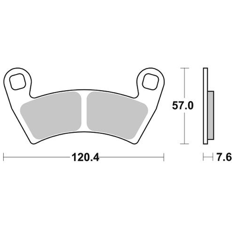 PASTILLA FRENO SBS EVO SINTER 897PSI