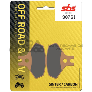PASTILLA FRENO SBS CAN-AM DS 450 (08/12)