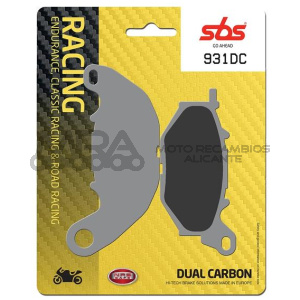 PASTILLA FRENO SBS DUAL CARBON YAMAHA MT-03