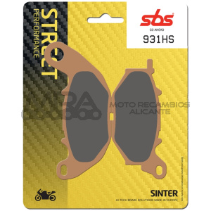 PASTILLA FRENO SBS YAHAMA YZF 250 R25