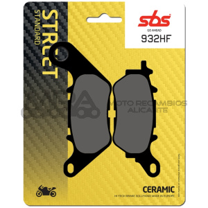 PASTILLA FRENO SBS YAMAHA YZF 250 R25