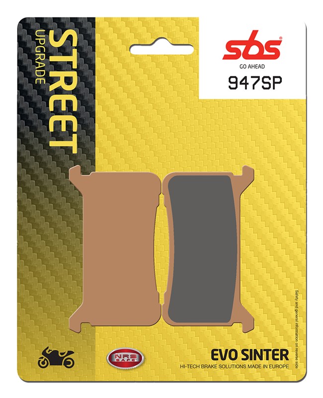 PASTILLA FRENO SBS EVO SINTER 947SP