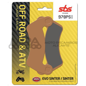 PASTILLA FRENO SBS EVO SINTER 978PSI
