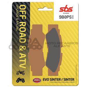 PASTILLA FRENO SBS EVO SINTER 980PSI