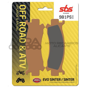 PASTILLA FRENO SBS EVO SINTER 981PSI