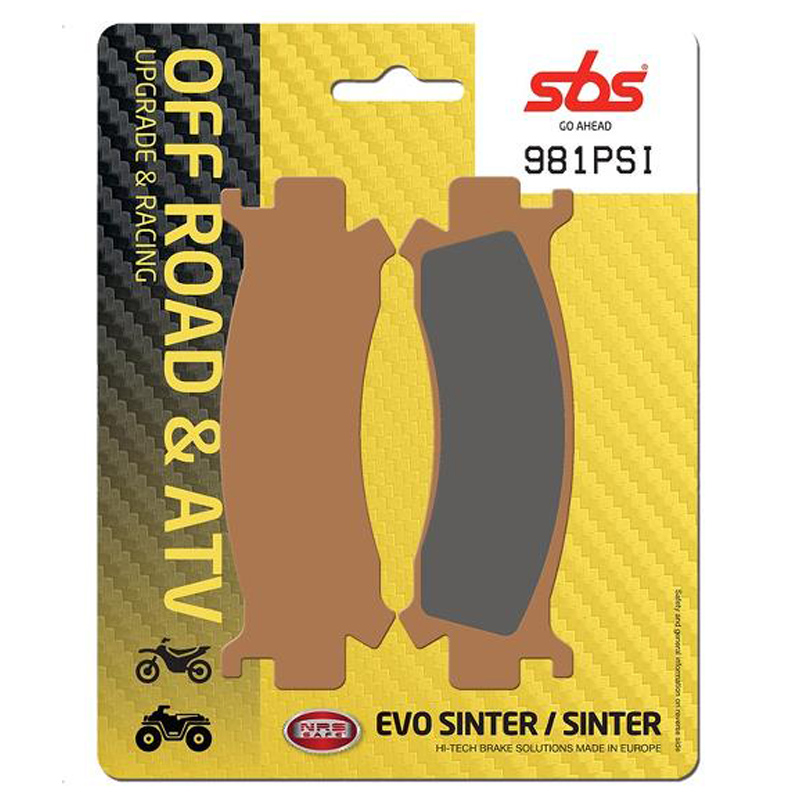 PASTILLA FRENO SBS EVO SINTER 981PSI